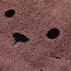 Fillikid prosop de baie cu gluga 75x75 cm 0m+ Iepuras Roz