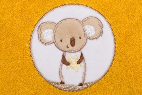 Fillikid prosop de baie cu gluga 75x75 cm 0m+ Koala