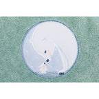 Fillikid prosop de baie cu gluga 75x75 cm 0m+ Urs Polar