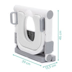 Fillikid reductor toaleta cu scara Toailet-Trainer 24m+ Dark Grey&White