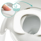 Fillikid reductor toaleta cu scara Toailet-Trainer 24m+ Grey&White