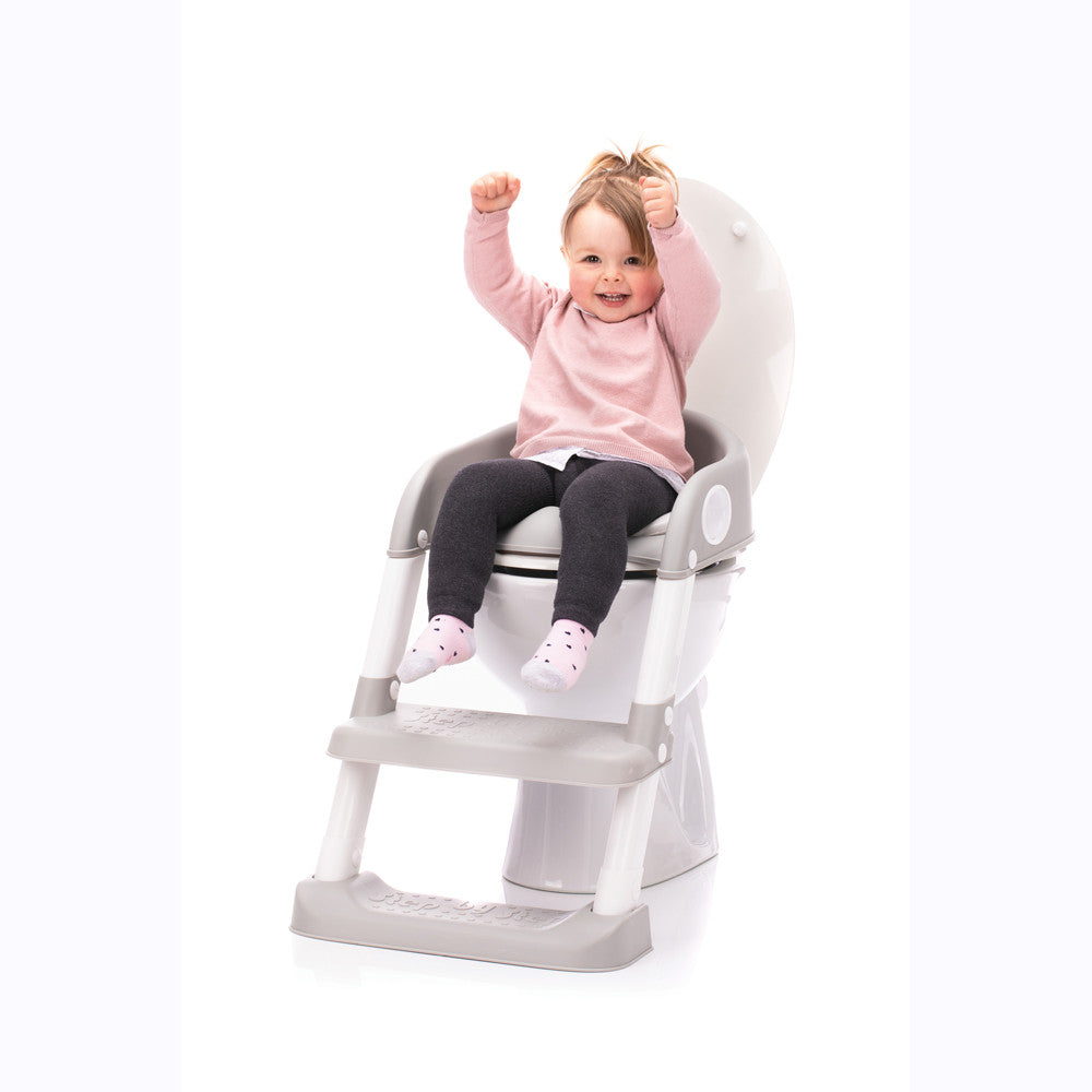 Fillikid reductor toaleta cu scara Toailet-Trainer 24m+ Grey&White