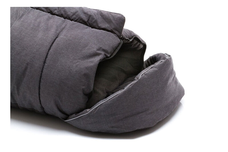 Fillikid sac iarna captusit carucioare si sanii K2 50x100 cm Dark Grey