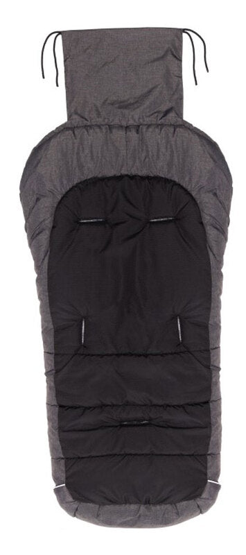 Fillikid sac iarna captusit carucioare si sanii K2 50x100 cm Dark Grey Imagine secundară a produsului