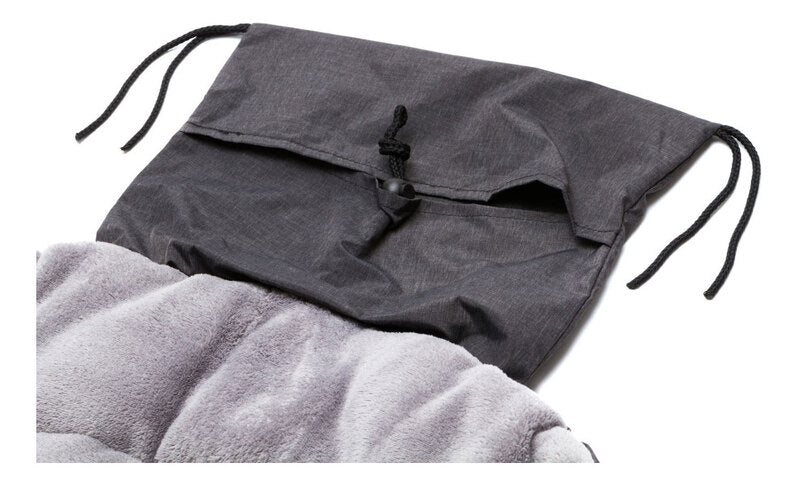 Fillikid sac iarna captusit carucioare si sanii K2 50x100 cm Dark Grey