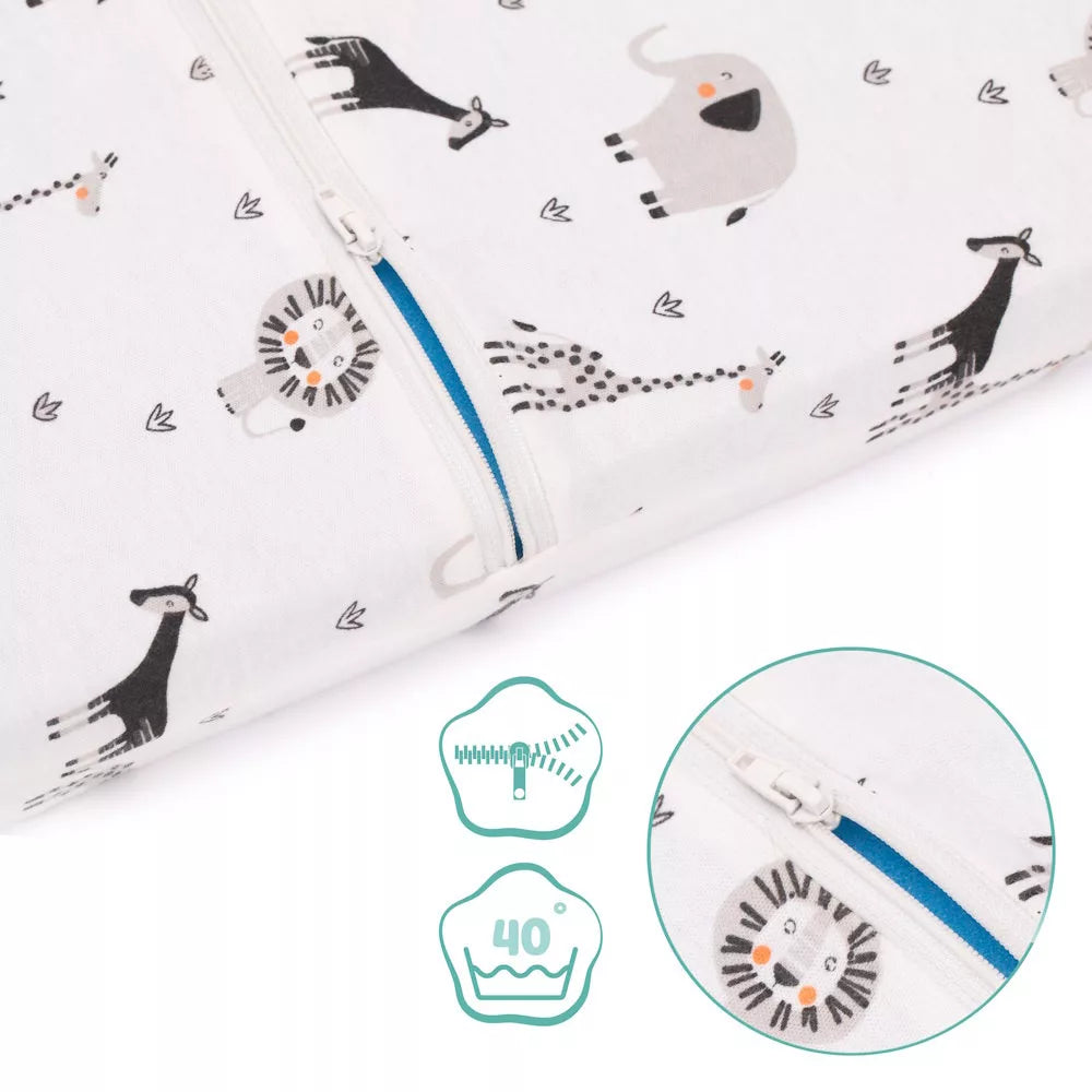 Fillikid saltea burete pentru patut pliabil 120x60x4 cm Natur Arfica