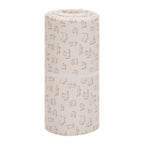 Fillikid saltea burete pentru patut pliabil 120x60x4 cm Natur cu catelusi