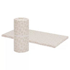 Fillikid saltea burete pentru patut pliabil 120x60x4 cm Natur cu catelusi