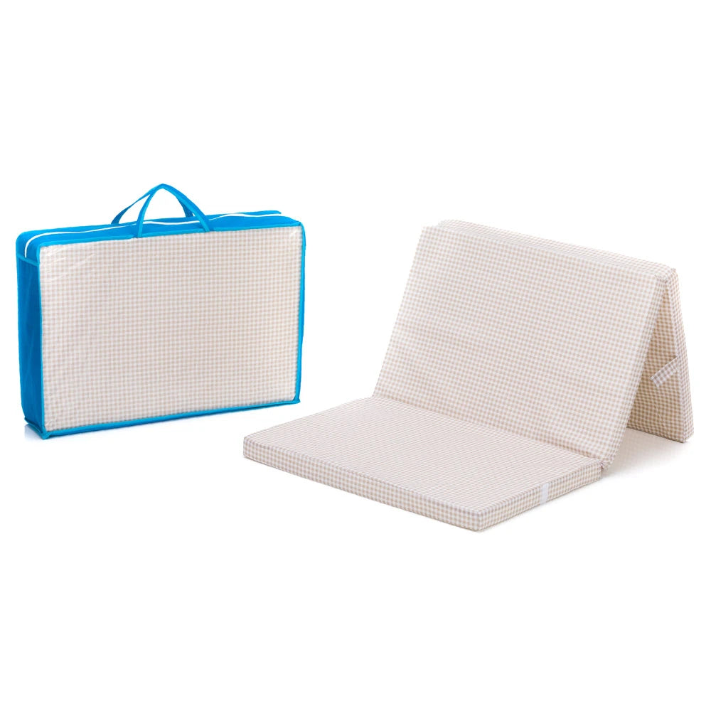 Fillikid saltea pentru patut pliabil 120x60x4 cm Patratele bej