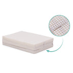 Fillikid saltea pentru patut pliabil 120x60x4 cm Patratele bej