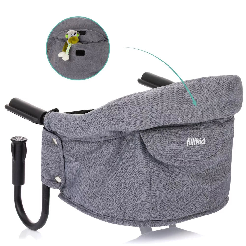 Fillikid scaun de masa Comfort 6m+ Grey