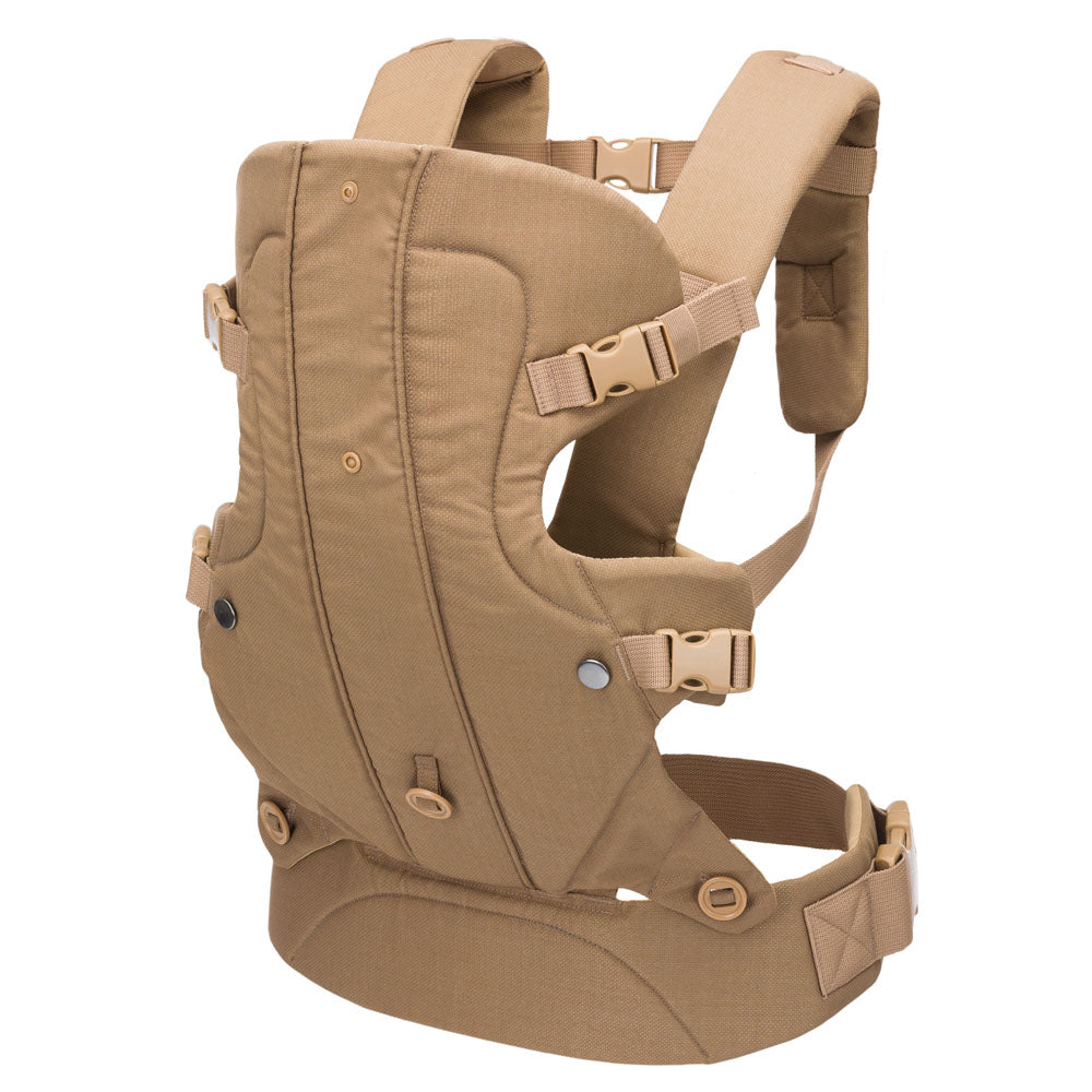 Fillikid Walk marsupiu bebelusi cu 3 pozitii de purtare pentru 3-24 luni, Beige