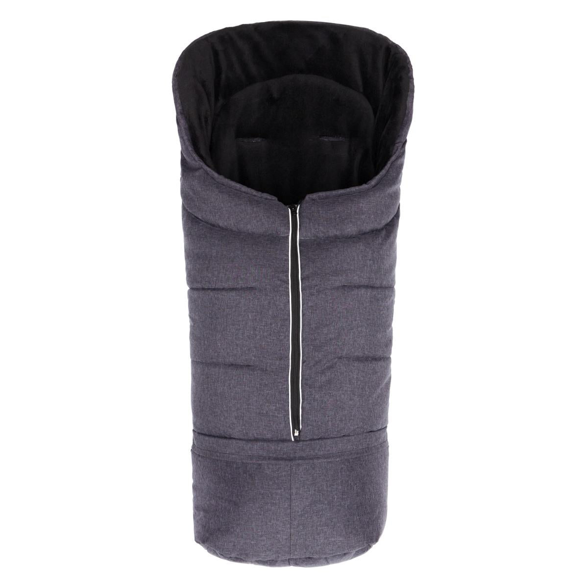 Fillikid Ortler sac de iarna captusit universal convertibil 45x100 cm, Melange Black 01