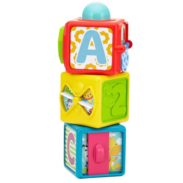 Fisher Price Cuburi educationale cu activitati 6m+