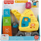 Fisher Price buldozer vorbitor cu sunete si lumini 9m+