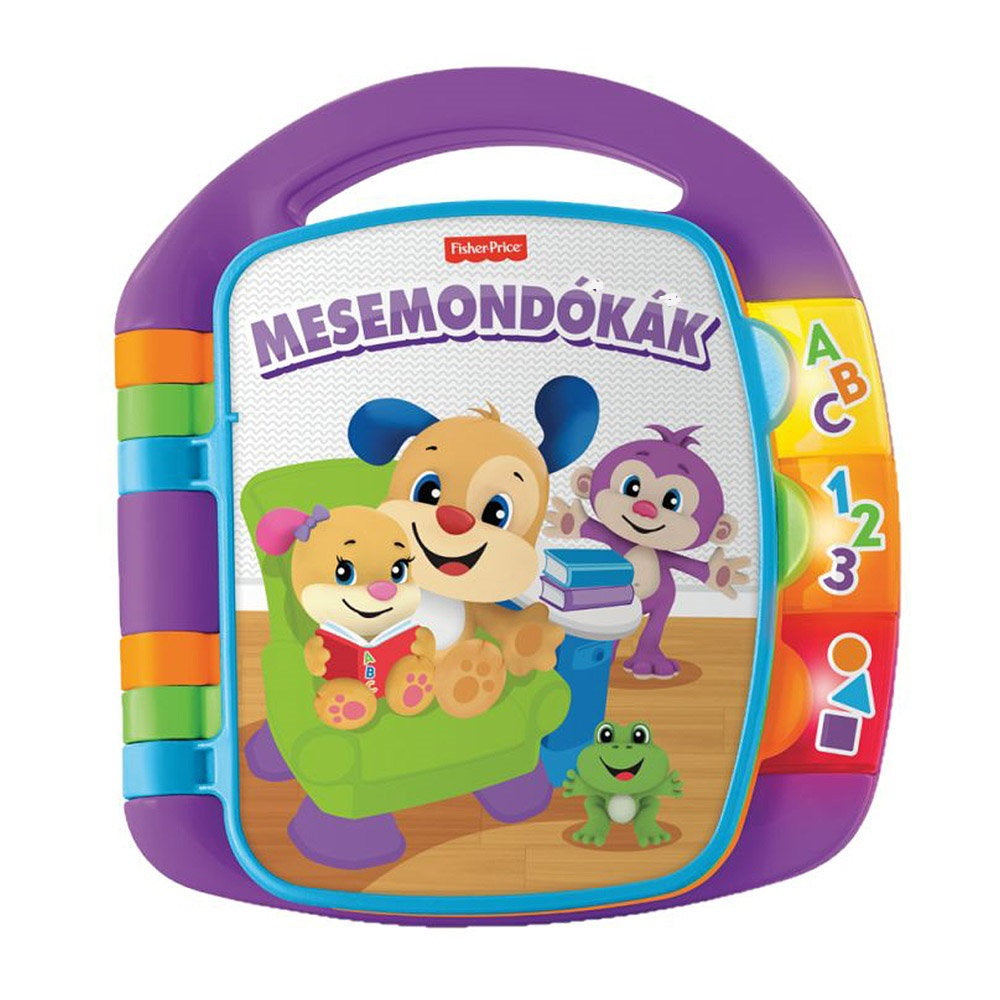 Fisher Price Cartea de povesti muzicala in limba maghiara 6-36 luni
