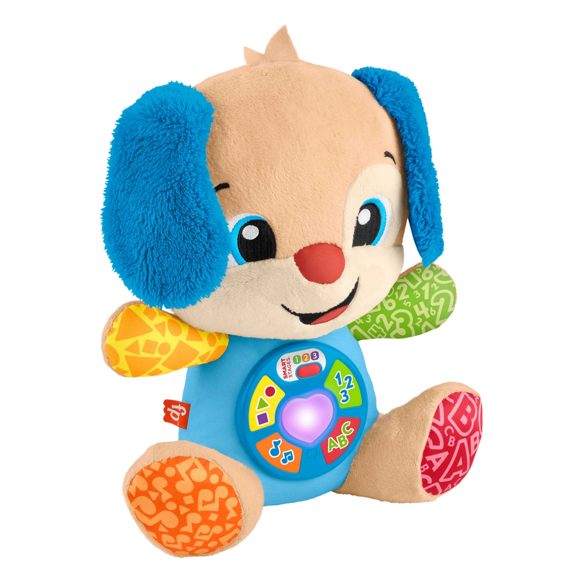Fisher Price catel interactiv Laugh & Learn cu urechi albastre 6-36 luni Limba Romana Imagine principală a produsului