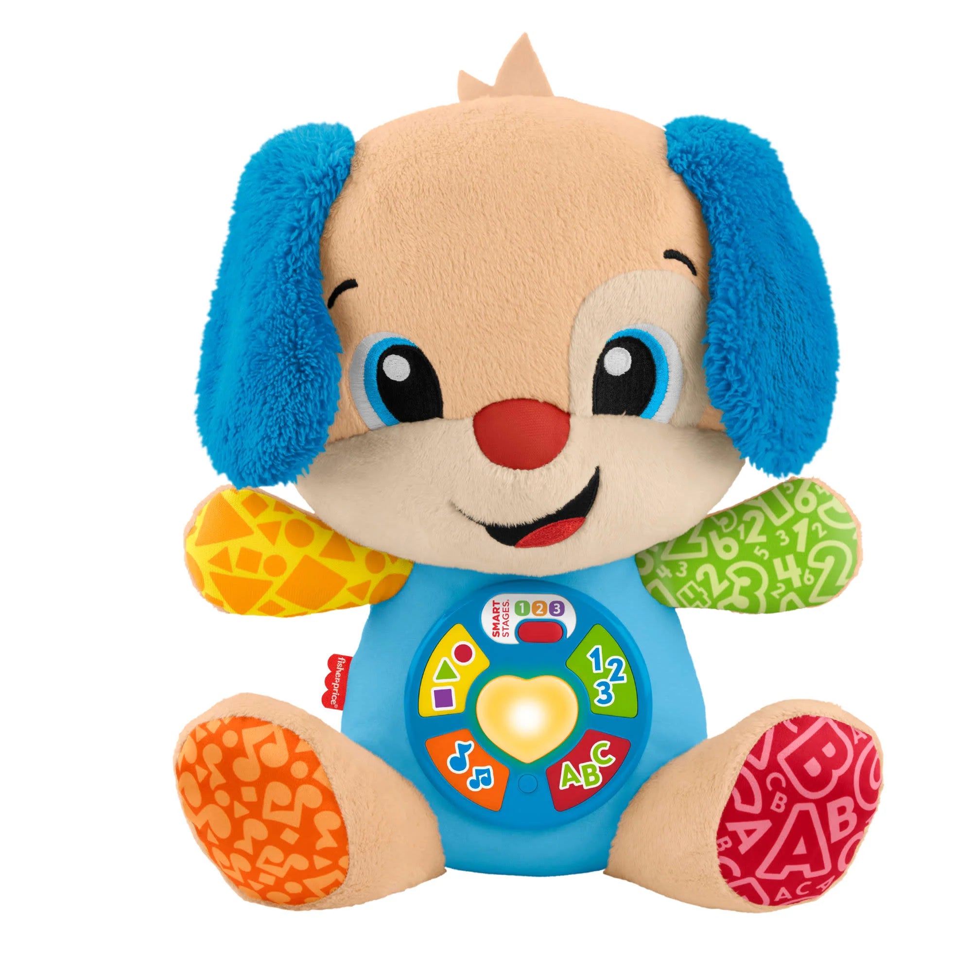 Fisher Price catel interactiv Laugh & Learn cu urechi albastre 6-36 luni Limba Romana Imagine secundară a produsului