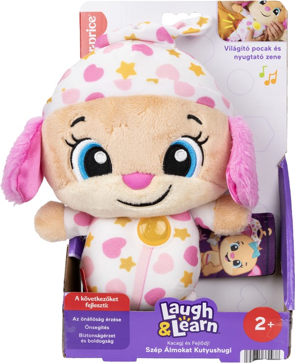Fisher Price catelusa Noapte Buna 2 ani+ Limba maghiara Imagine principală a produsului
