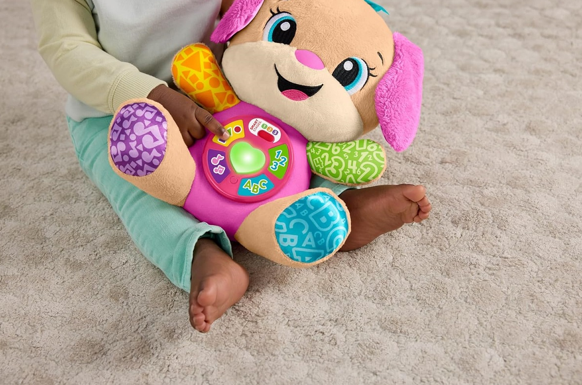 Fisher Price catelusa educational Laugh&Learn Tanuló kutyus 6-36 luni Limba maghiara