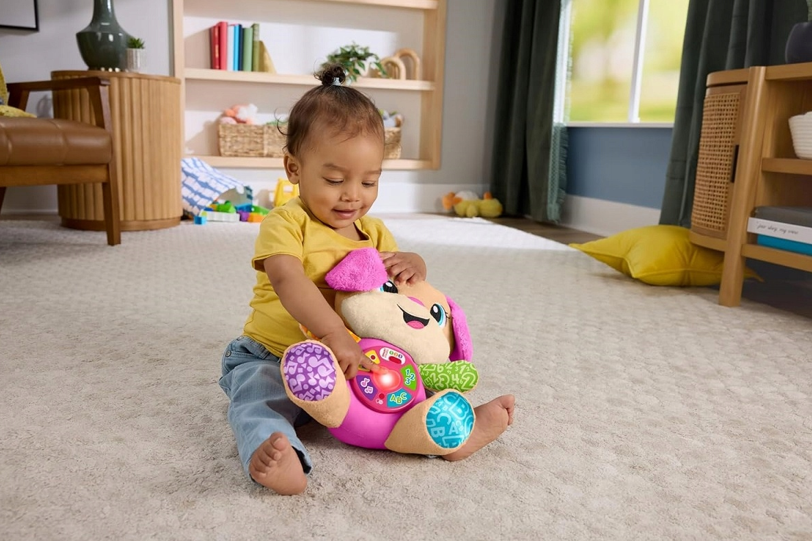 Fisher Price catelusa educational Laugh&Learn Tanuló kutyus 6-36 luni Limba maghiara