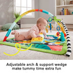 Fisher Price covor de joaca 3in1 Rainforest Sensory Gym 0m+