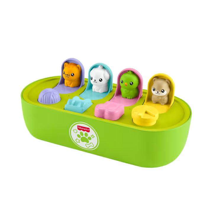 Fisher Price jucarie activitati Pets Pop-Up Animals 9m+