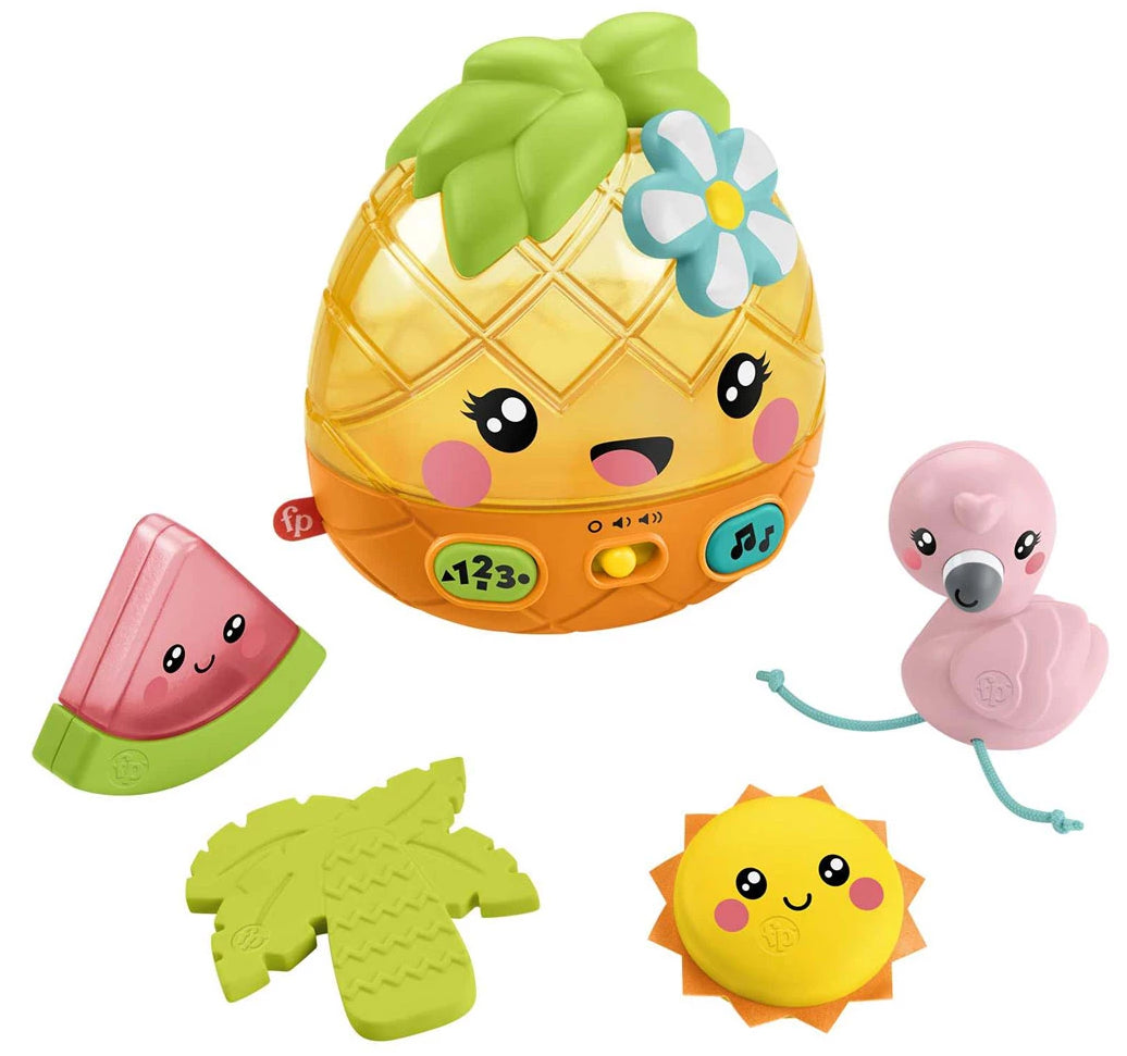 Fisher Price jucarie cu sunete si lumini 6-36 luni Ananas
