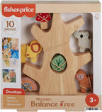 Fisher Price jucarie de stivuire din lemn pomul echilibrat Wooden Balance Tree 3 ani+