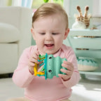 Fisher Price jucarie dentitie si zornaitoare din silicon 3m+ Meduza vernila