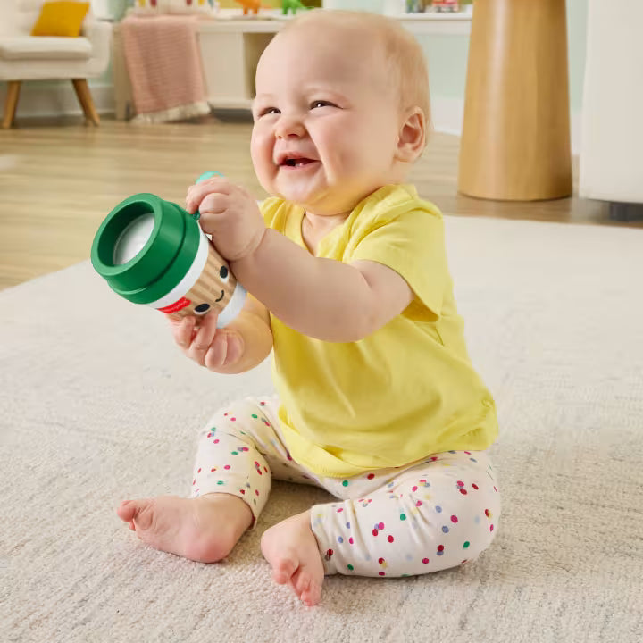 Fisher Price jucarie dentitie si zornaitoare senzoriala 3m+ Coffee Cup
