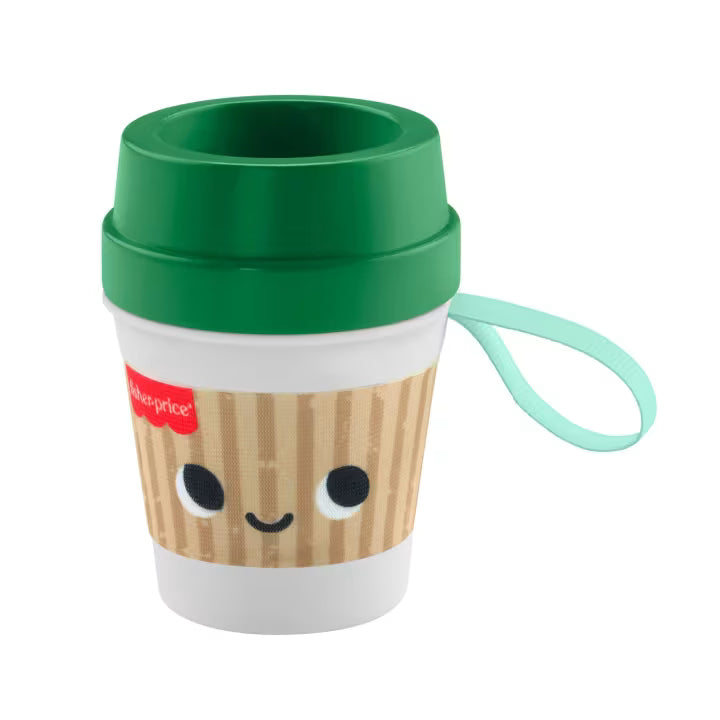 Fisher Price jucarie dentitie si zornaitoare senzoriala 3m+ Coffee Cup
