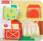 Fisher Price jucarie din lemn Wooden Farm Animal 12m+