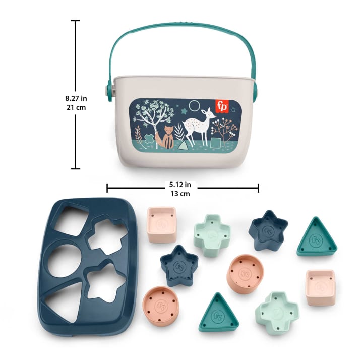 Fisher Price jucarie educativa Baby`s First Blocks 6m+