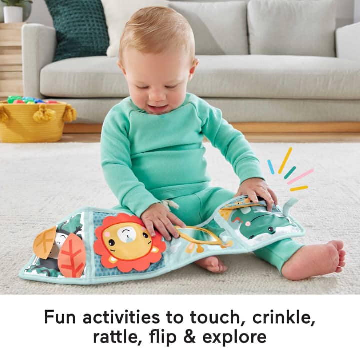 Fisher Price jucarie educativa Carte pliabila moale 0m+