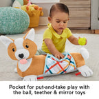 Fisher Price jucarie educativa creste cu mine 3in1 Puppy Tummy Wedge 0m+