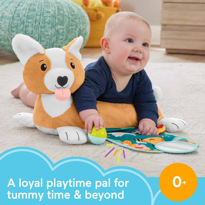 Fisher Price jucarie educativa creste cu mine 3in1 Puppy Tummy Wedge 0m+