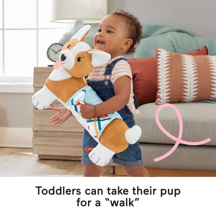 Fisher Price jucarie educativa creste cu mine 3in1 Puppy Tummy Wedge 0m+