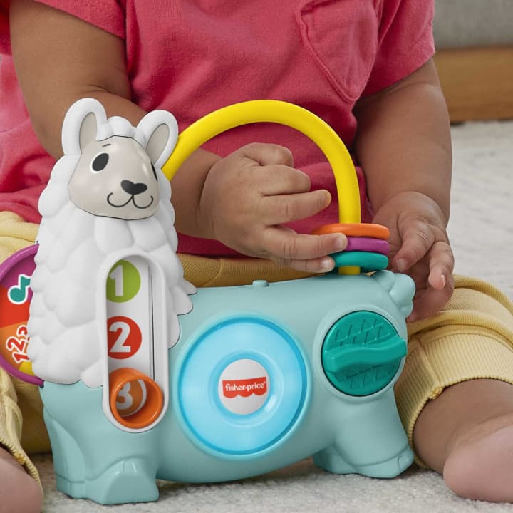 Fisher Price jucarie interactiva Linkimals Lama 9m+ Limba maghiara