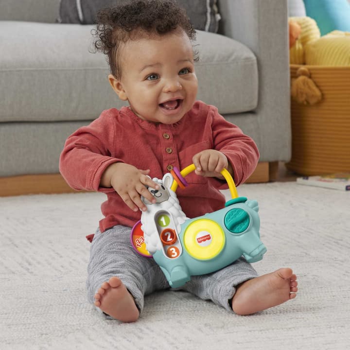 Fisher Price jucarie interactiva Linkimals Lama 9m+ Limba maghiara