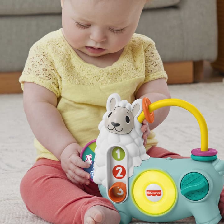 Fisher Price jucarie interactiva Linkimals Lama 9m+ Limba maghiara