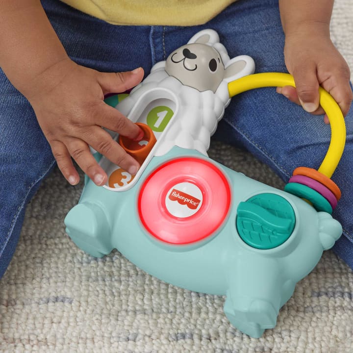 Fisher Price jucarie interactiva Linkimals Lama 9m+ Limba maghiara