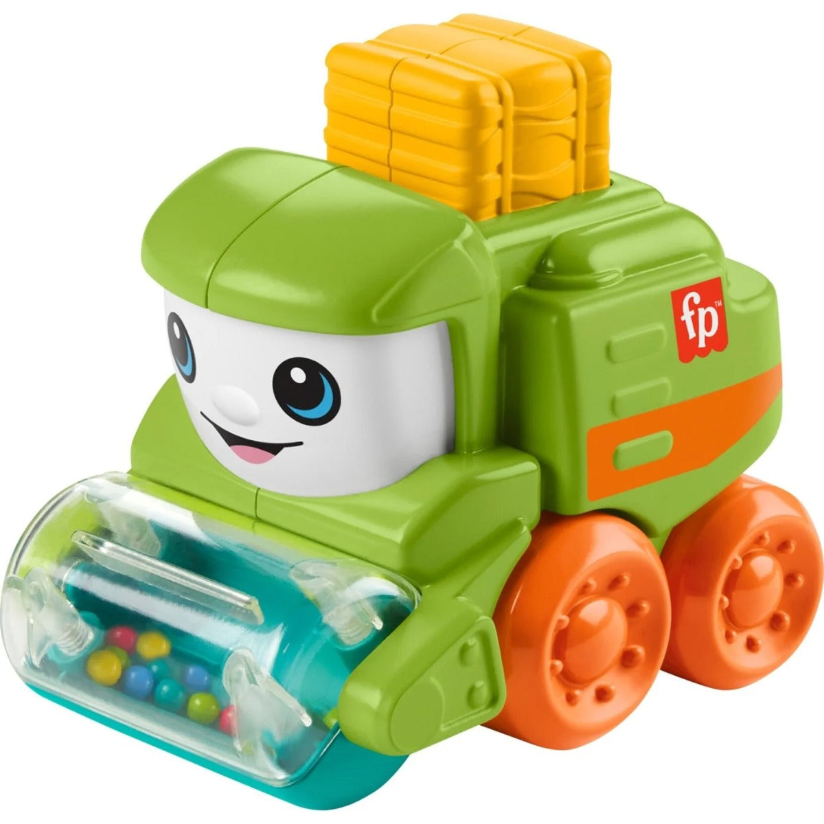 Fisher Price jucarie masinuta Push Along Vehicle 6m+ Tractor  Imagine principală a produsului