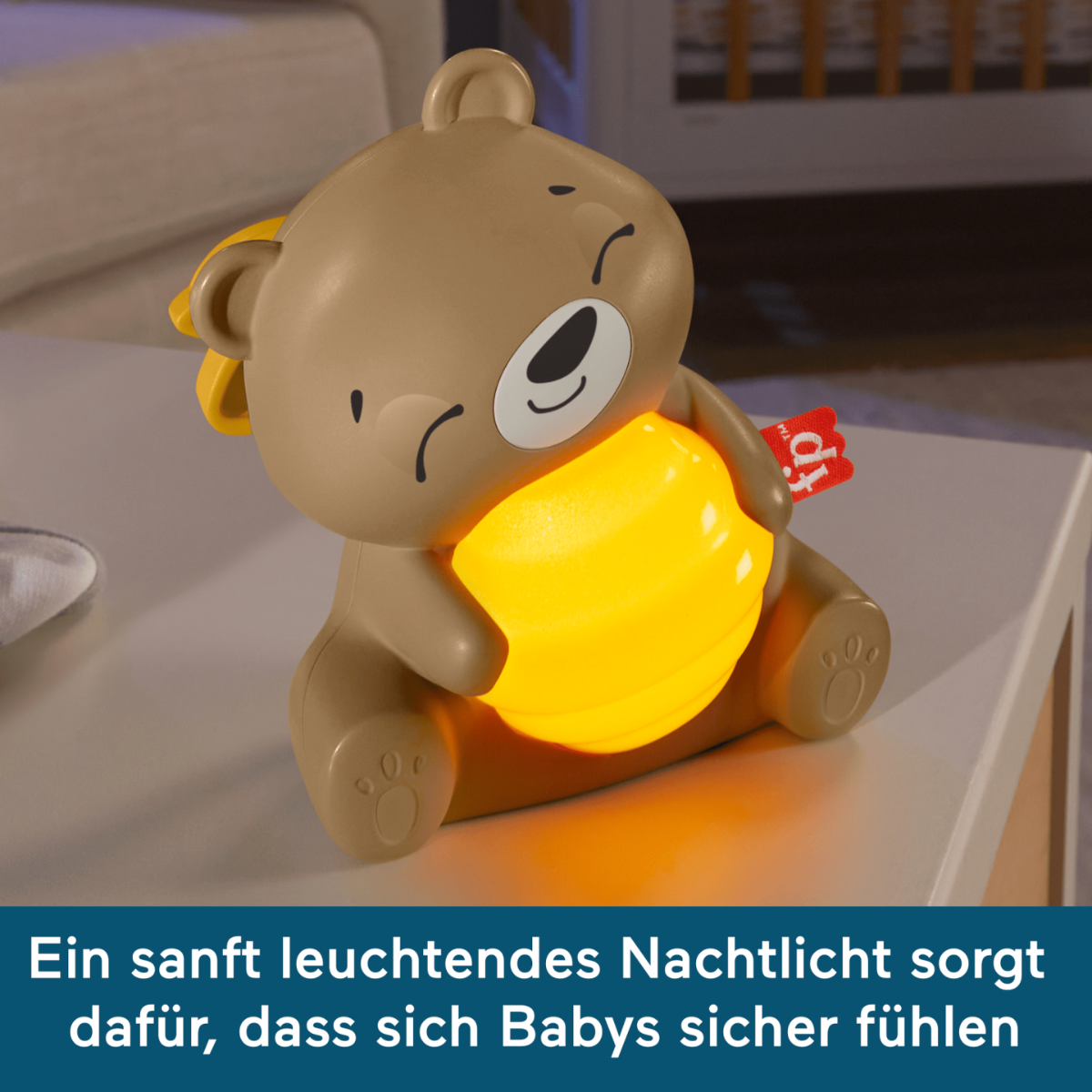 Fisher Price jucarie muzicala 0m+ Beary Soothing 