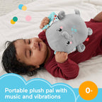 Fisher Price jucarie muzicala plus cu vibratii Prietenul Elefant 0m+