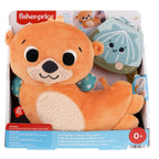 Fisher Price jucarie plus senzoriala 2in1 Rockin’ Tummy Time Otter 0m+ Vidra