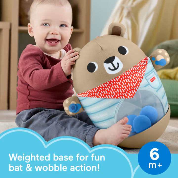 Fisher Price jucarie "Ridica-te" Ursulet 33 cm 6m+