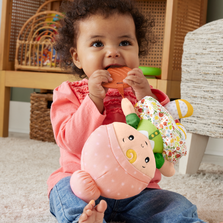 Fisher Price jucarie senzoriala prima mea papusa 6m+ Rainbow