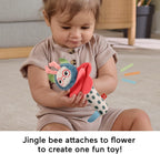 Fisher Price jucarie zornaitoare albina Planet Friends Shake ‘n Rattle Busy Bee 3m+