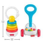 Fisher Price jucarie zornaitoare Newborn Classic 2 buc 0m+
